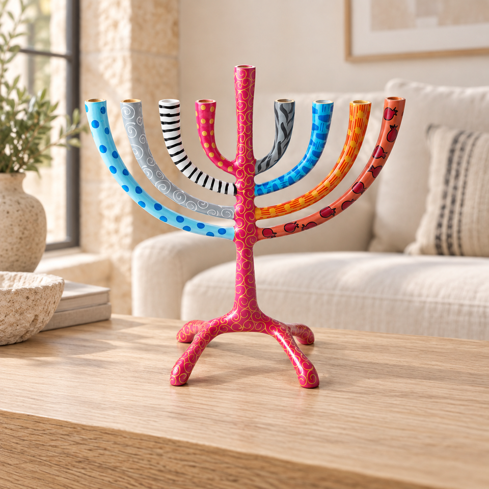 צמרת · ורוד וכחול