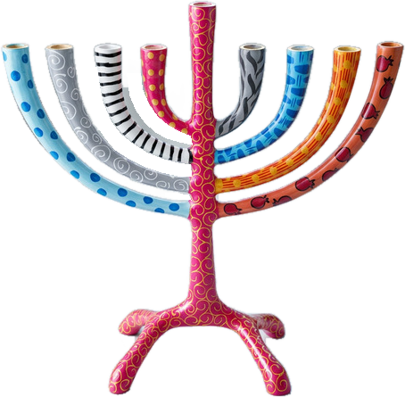 Copa · Rosa y azul